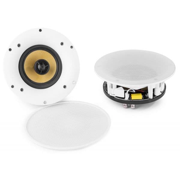 Power Dynamics Pack Colunas de Teto 8" WCS80 C/ Wifi e Bluetooth 70W - 952.596