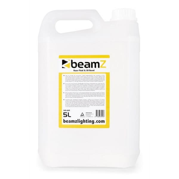 Beamz Líquido de Neblina Incolor p/ Máquina de Fumo, Neblina (5 Litros) - 160.669