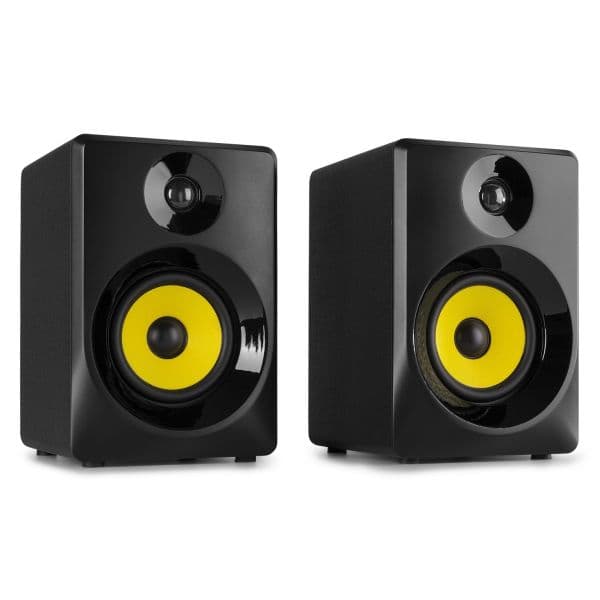 Vonyx Par Colunas Monitor Amplificadas 5" 70W Preto - SMN50BK