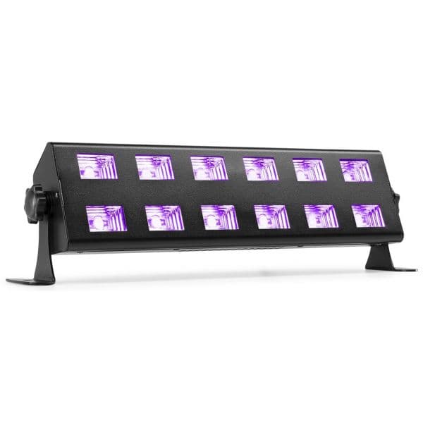 Beamz Barra 2x 6 Leds 3W Uv (luz Negra) BUV263