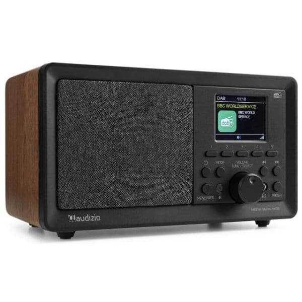 Audizio Rádio Fm /dab+/bt/usb Padova 40W (madeira) - 102.438