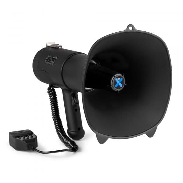 Vonyx Megafone 90W Recarregável MP3 USB SD AUX Bluetooth Sirene Microfone Gravação