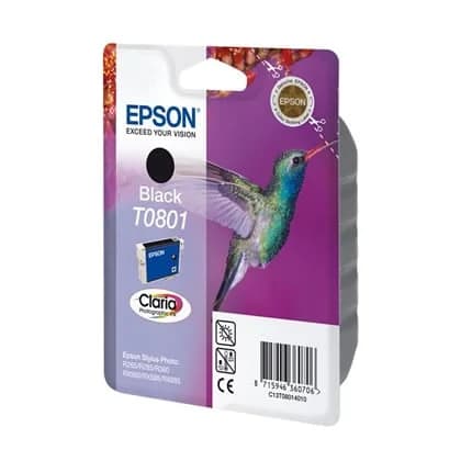 Tinteiro Epson T0801 C13T08014010 Black