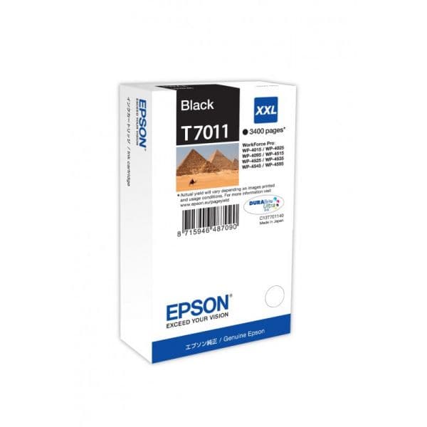 Tinteiro Epson C13T70114010 Black