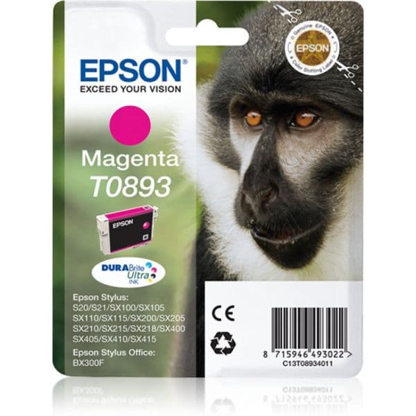 Tinteiro Epson T0893 Magenta - C13T08934020