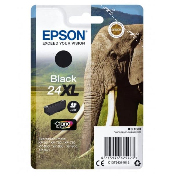 Tinteiro Epson 24XL C13T24314010 Black
