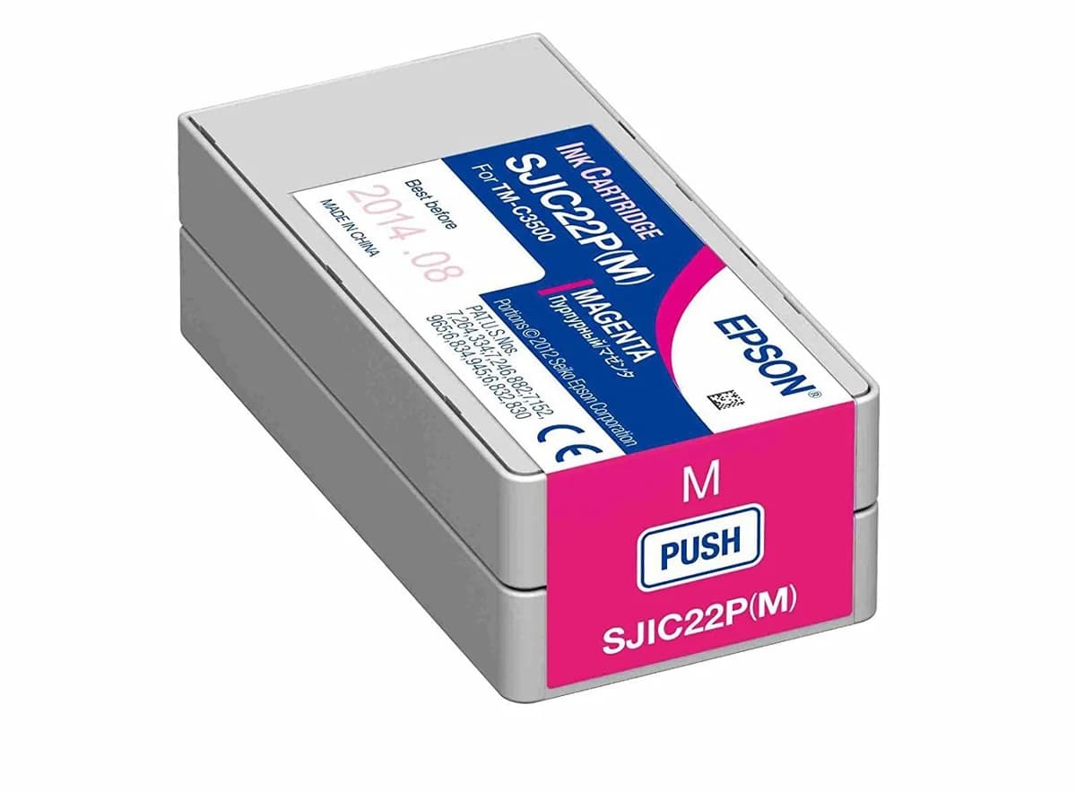 Tinteiro Epson TM-C3500 Magenta (SJIC22P) - C33S020603