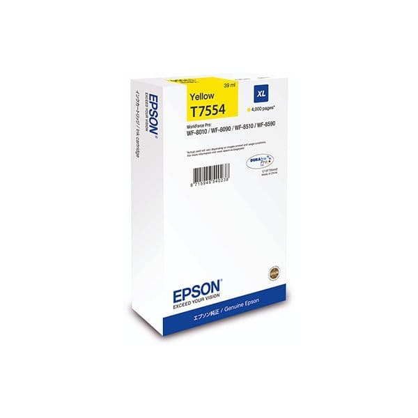 Tinteiro Epson Amarelo Xl 4000p WF-8xxx