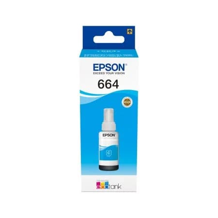 Tinteiro Epson T6642 Cyan C13T664240
