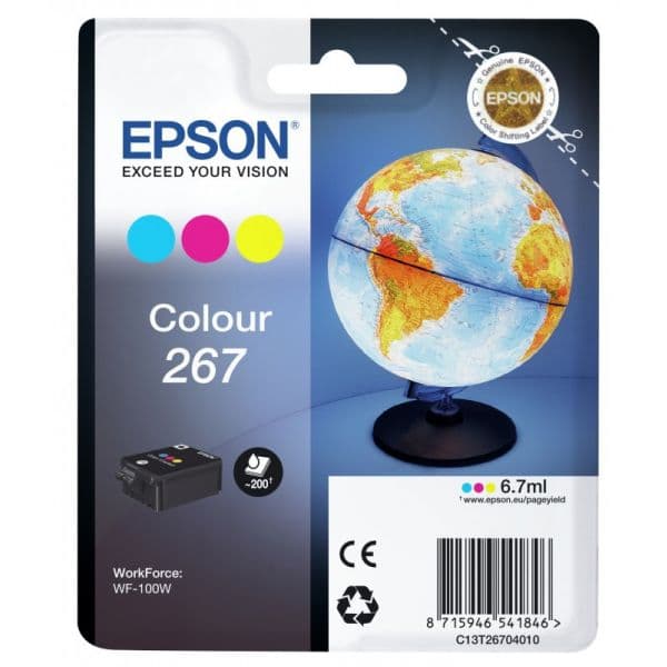 Tinteiro Epson 267 C13T26704010 Multipack