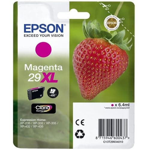 Tinteiro Epson 29XL - C13T29934012 - Magenta