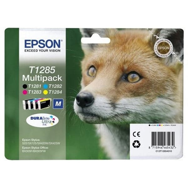 Tinteiro Epson T1285 C13T12854010 Multipack