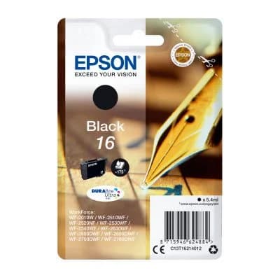 Tinteiro Epson Original 16 DURABrite Ultra Preta - Image 1