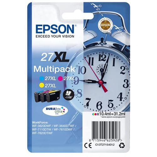 Tinteiro Epson 27XL C13T27154010 Multipack