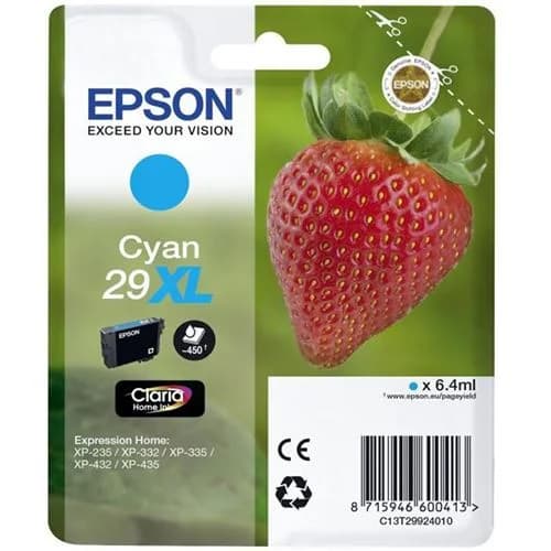 Tinteiro Epson 29XL C13T299240 Cyan