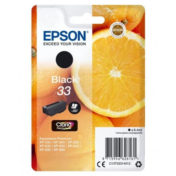 Tinteiro Epson 33 C13T333140 Black
