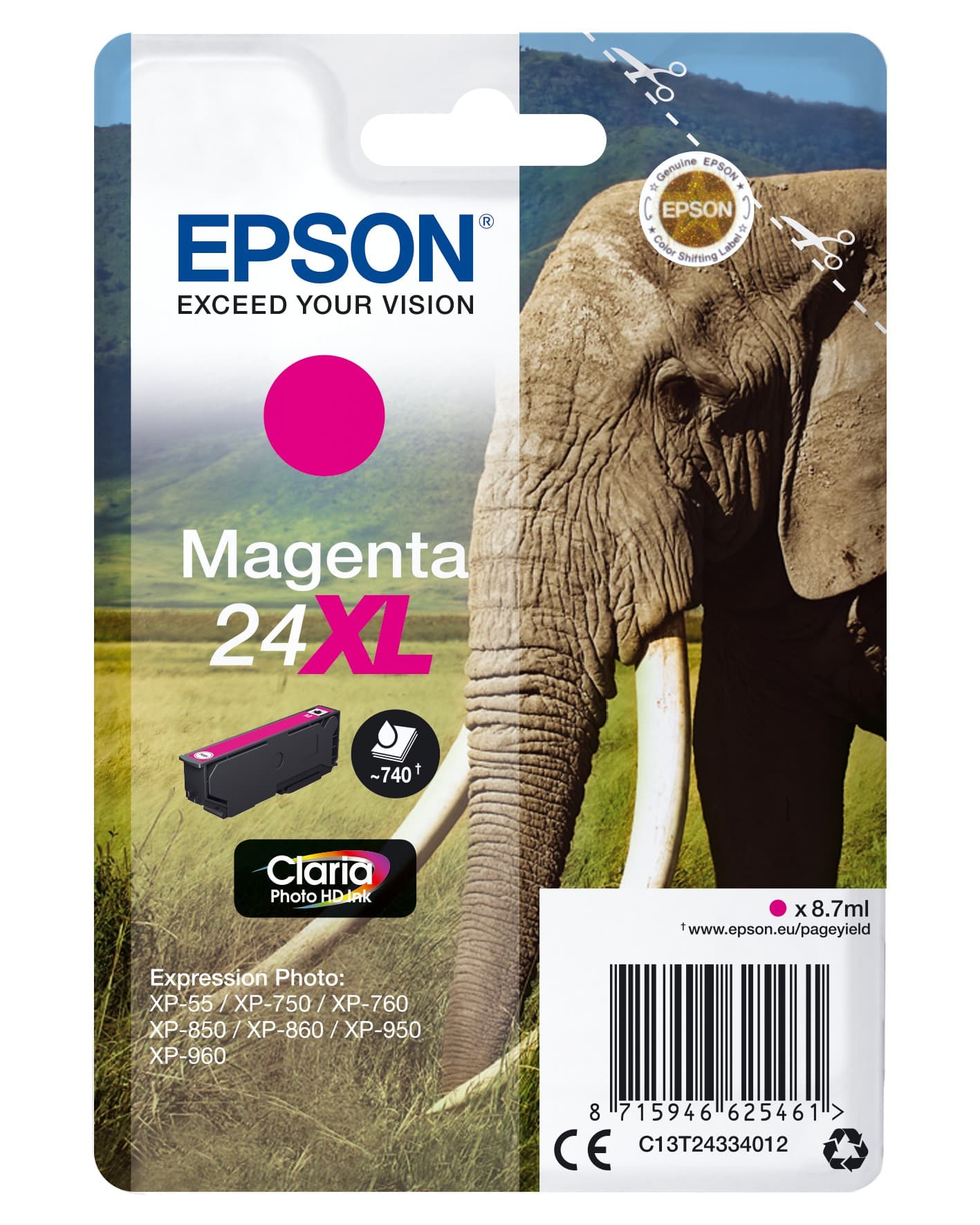Consumíveis epson expression photo xp-55