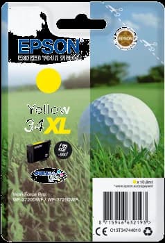 Tinteiro Epson 34XL C13T34744010 Yellow