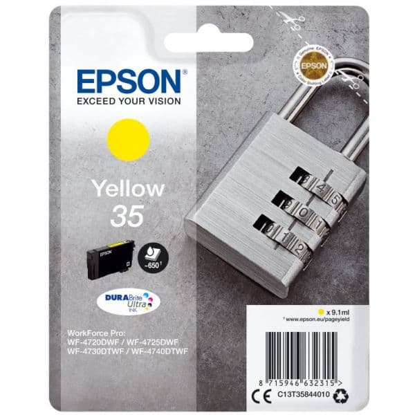 Tinteiro Epson 35 C13T358440 Yellow