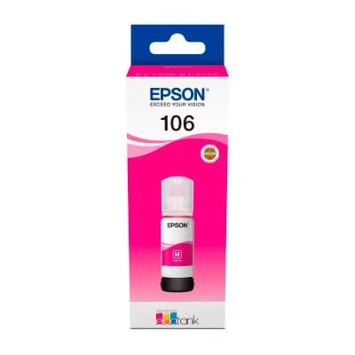 Tinteiro Epson 106 EcoTank Magenta ink bottle - C13T00R340