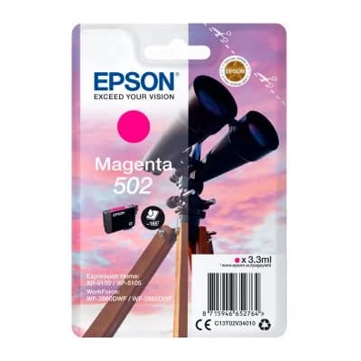 Tinteiro Epson Original Singlepack Magenta 502 Ink