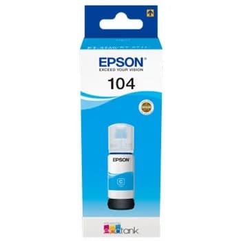 Tinteiro Epson 104 EcoTank Ink Bottle CY - C13T00P240