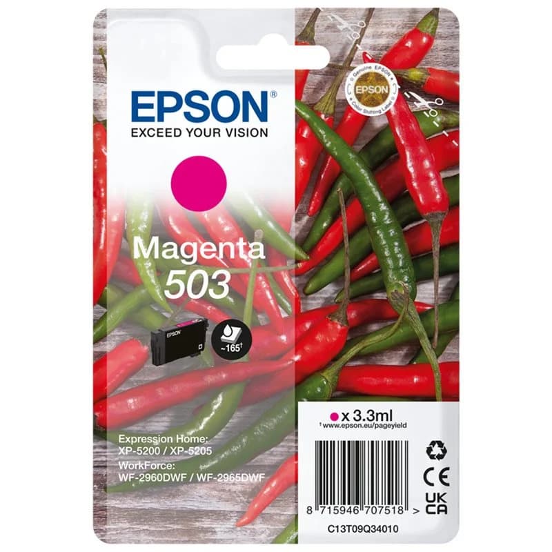 Tinteiro Epson Original Singlepack Magenta 503 Ink - Image 1