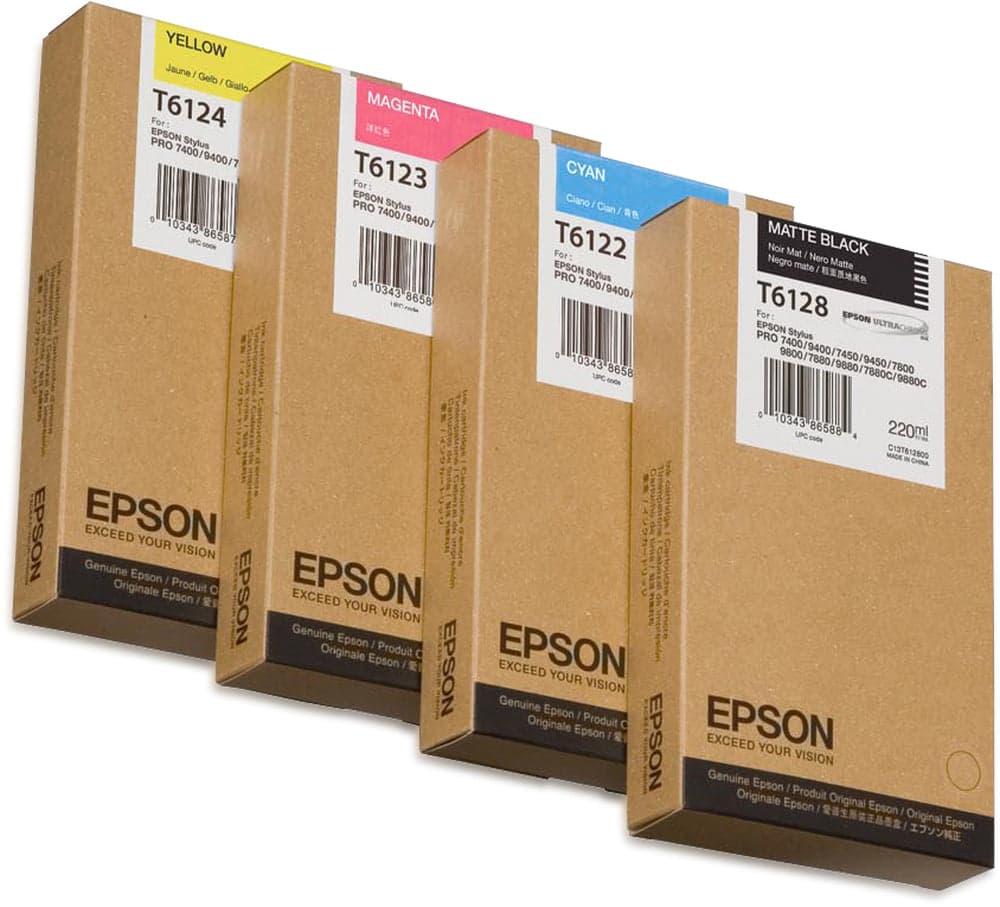 Tinteiro Epson T6128 Preto Mate 220ml - Stylus Pro 740074509 - 4AA8E36A-AA1