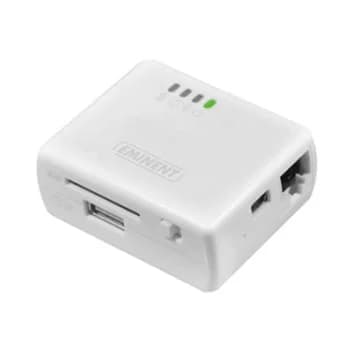 Velleman Hotspot de Viagem Wi-Fi e Leitor de Cartões para Apple EM4610 Branco