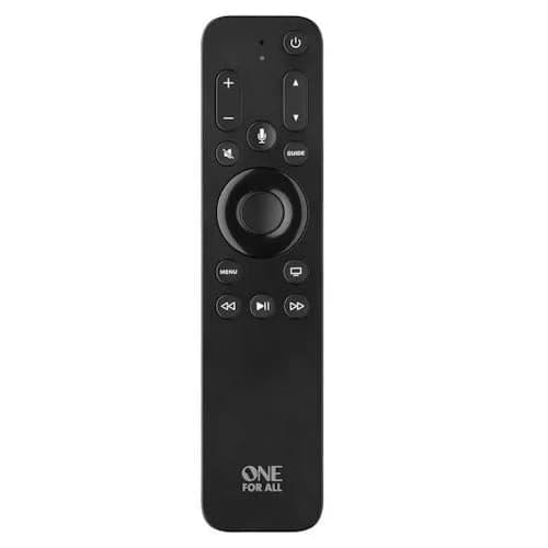 One For All Comando Universal URC 1110 3 em 1 Retroiluminado para Apple TV Preto