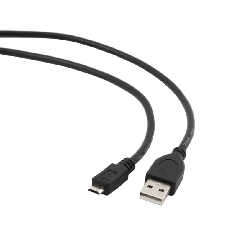 Gembird Cabo MicroUsb A/B 1.8m Black USB 2.0 - CCP-mUSB2-AMBM-6