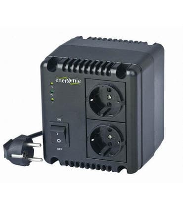 Gembird Eg-Avr-1001 1000Va Compacto Negro Sistema De Alimen
