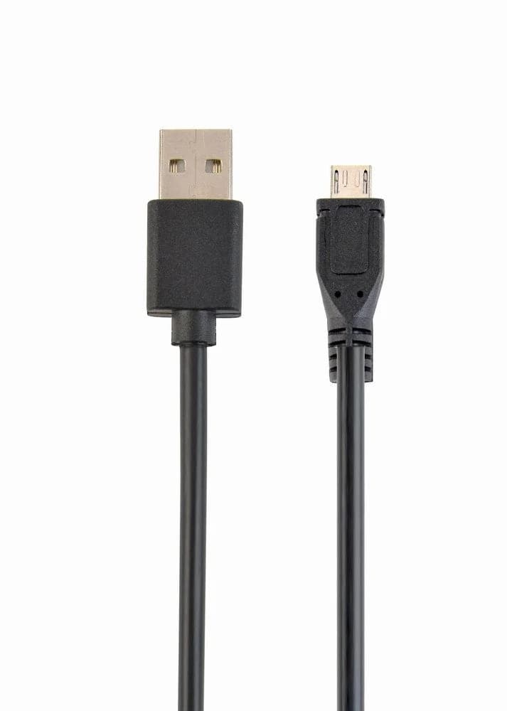 Gembird Cable Usb 2.0 Doble Cara A Micro Usb 1m Negroâ Cc-Musb2d-1m