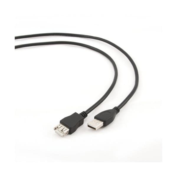 Gembird Cabo usb 2.0 Macho para usb 2.0 Femea Preto 10M - UAE-01-10M
