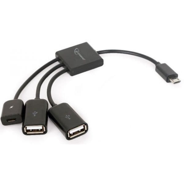 Gembird Cabo OTG 2x USB - UHB-OTG-02