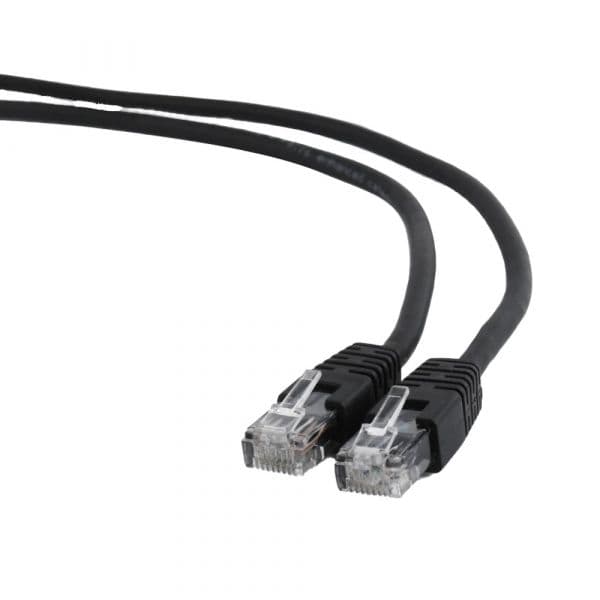 Gembird Cabo Cat.6 Utp 0,5 Mts Preto - PP6U-0.5M/BK