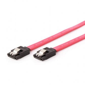 Gembird Cabo SATA 0.5m Metal Clips - CC-SATAM-DATA