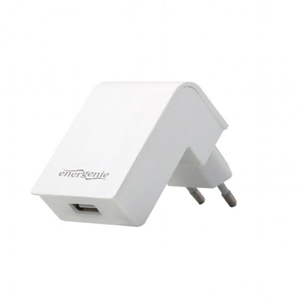Energenie Carregador usb Universal, 2,1 a, Cor Branca - EG-UC2A-02-W