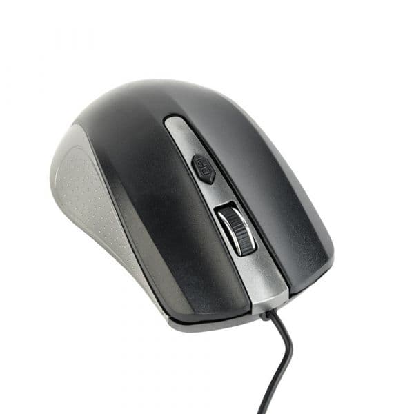 Gembird Rato Óptico MUS-4B-01-GB 1200DPI Cinza/Preto