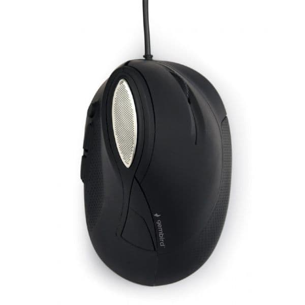 Gembird Raton Ergonomico 6 Boton Wired Optical Space Grey