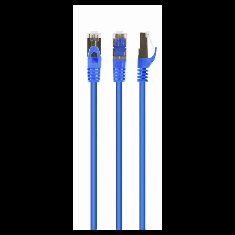 Gembird Cabo de Rede PP6A-LSZHCU-B-5M Cat6a S/FTP 5m LSZH Azul