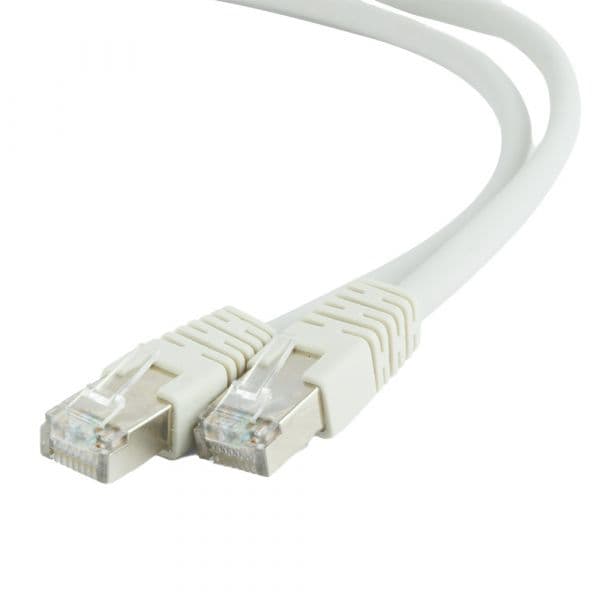Gembird Cabo de Rede PP6A-LSZHCU-W-0.5M Cat6a S/FTP 0.5m LSZH Branco
