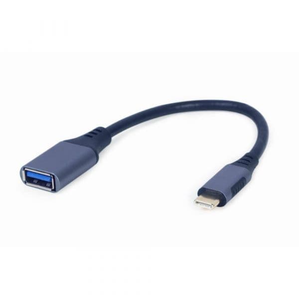 Gembird Adaptador USB-C para USB-A OTG 3.2 Gen 1 A-USB3C-OTGAF-01 0,15m Space Gray