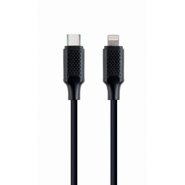 Gembird Cabo CC-USB2-CM8PM-1.5M USB-C para Lightning 1.5m Preto