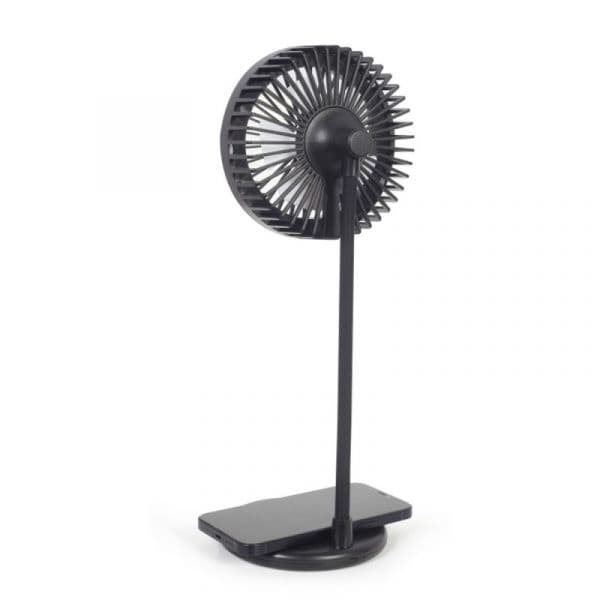 Ventilador de Mesa GEMBIRD WPC10-LEDFAN-01 Preto 34122