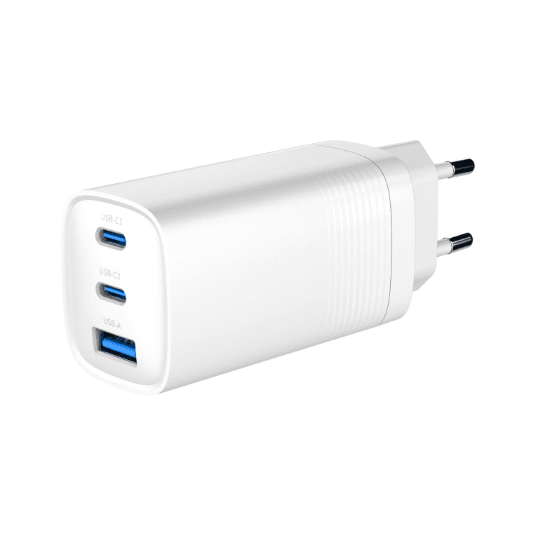 Gembird Carregador TA-UC-PDQC65-01-W 65W White