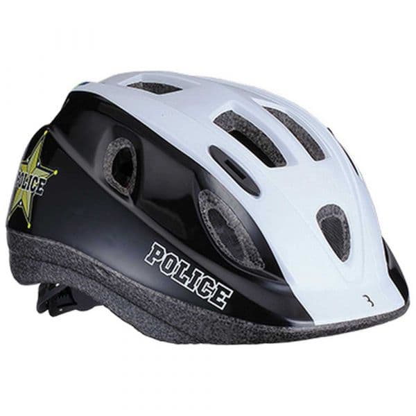 Bbb Boogy Police Helmet Branco,Preto S
