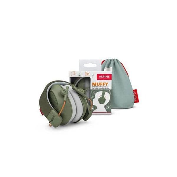Alpine Proteção Ouvidos Muffy Green Alpine P/ Bebé