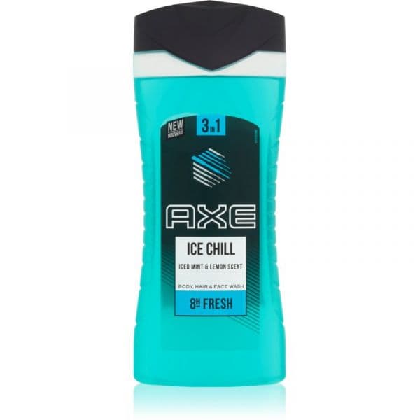 Axe Ice Chill Gel de Banho Refrescante 3 em 1 400ml