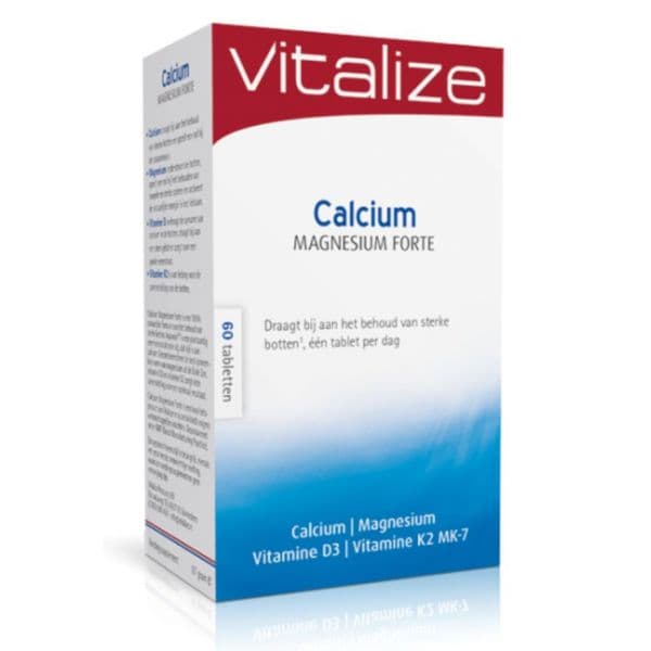 Farmoplex Vitalize Cálcio Magnésio Forte 60 Comprimidos